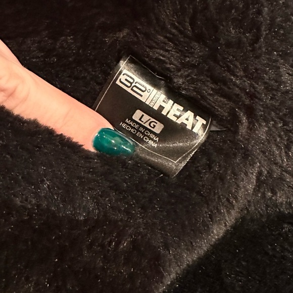 EUC 32 Degrees Heat black Cloudfill insulated ultra-light jacket womens LARGE - Picture 3 of 6